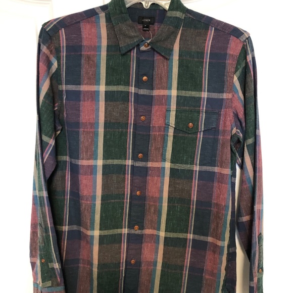 J Crew Men's button down dress shirt - Picture 2 of 4